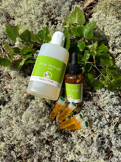 Anti-Aging Kit – Aloe Vera Gel, Rosvatten & Nypon Olja